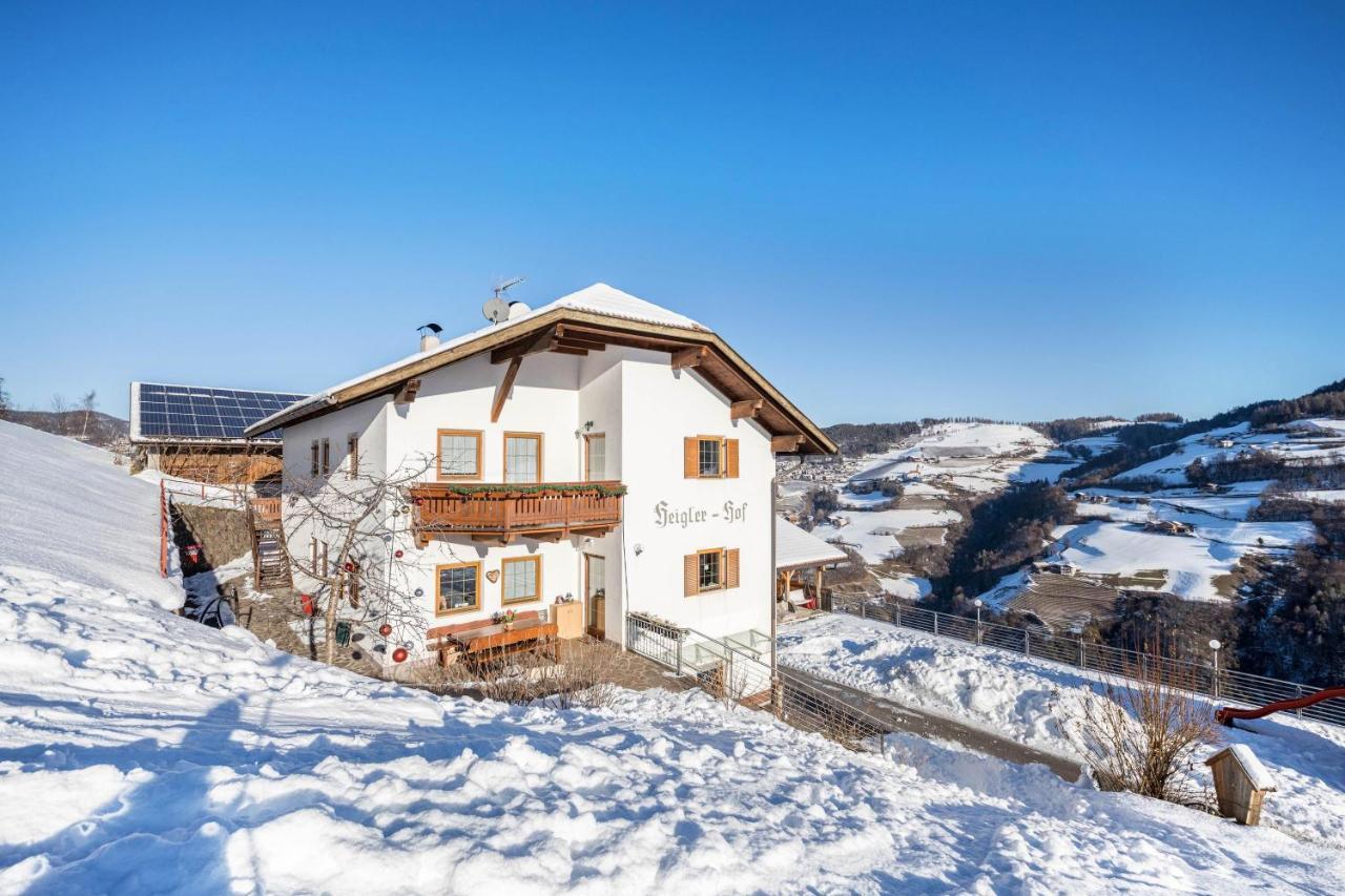 Wohnung Schlern Heigler Hof Collepietra (Trentino Alto Adige) Exterior foto