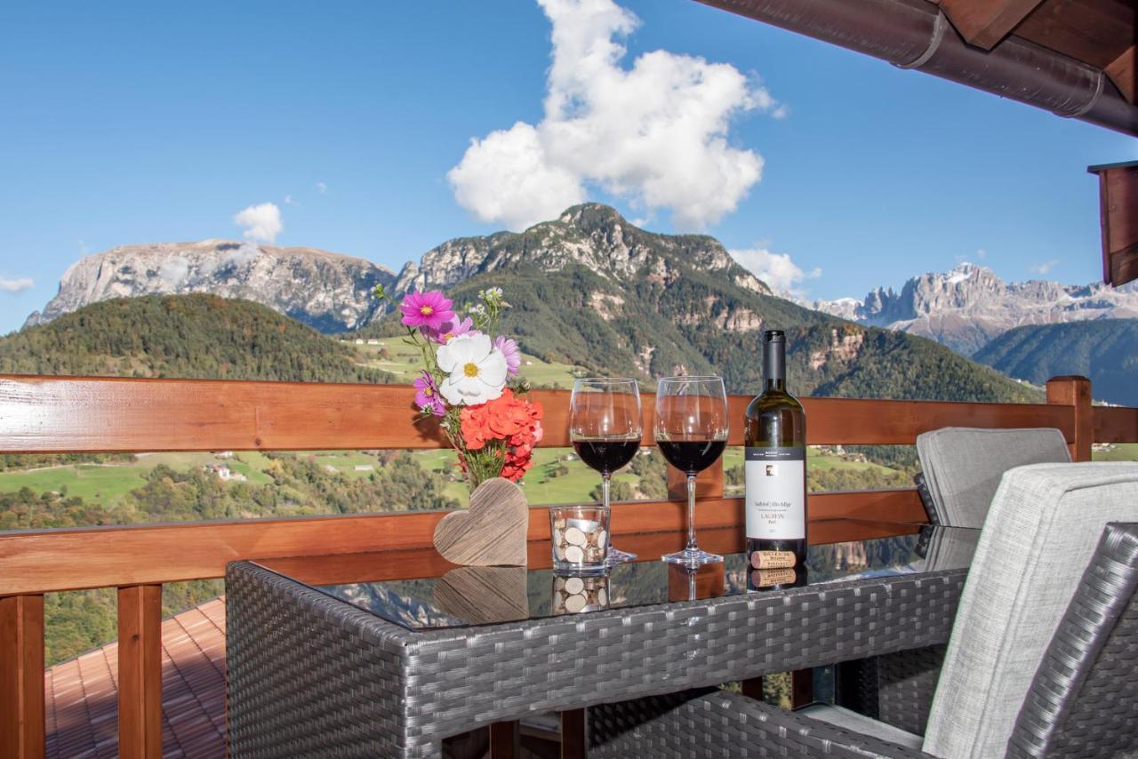 Wohnung Schlern Heigler Hof Collepietra (Trentino Alto Adige) Exterior foto