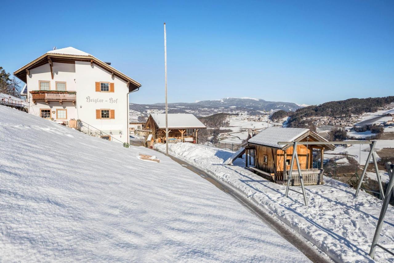 Wohnung Schlern Heigler Hof Collepietra (Trentino Alto Adige) Exterior foto