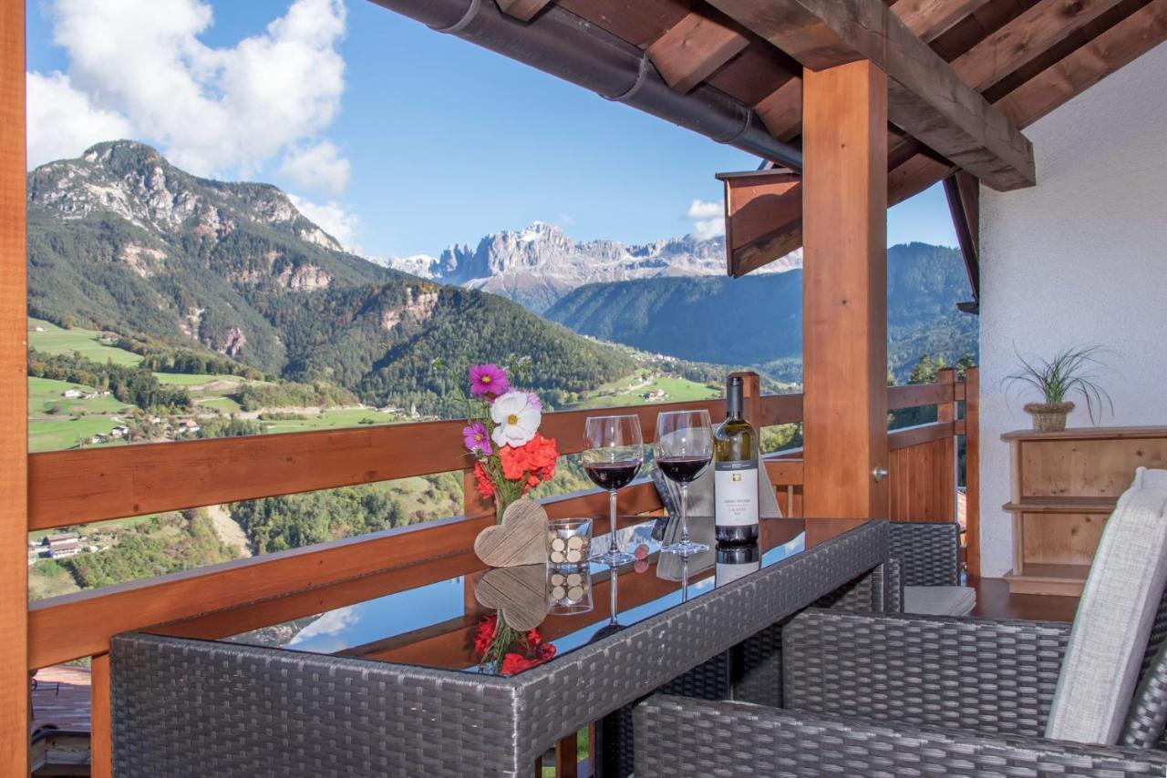 Wohnung Schlern Heigler Hof Collepietra (Trentino Alto Adige) Exterior foto